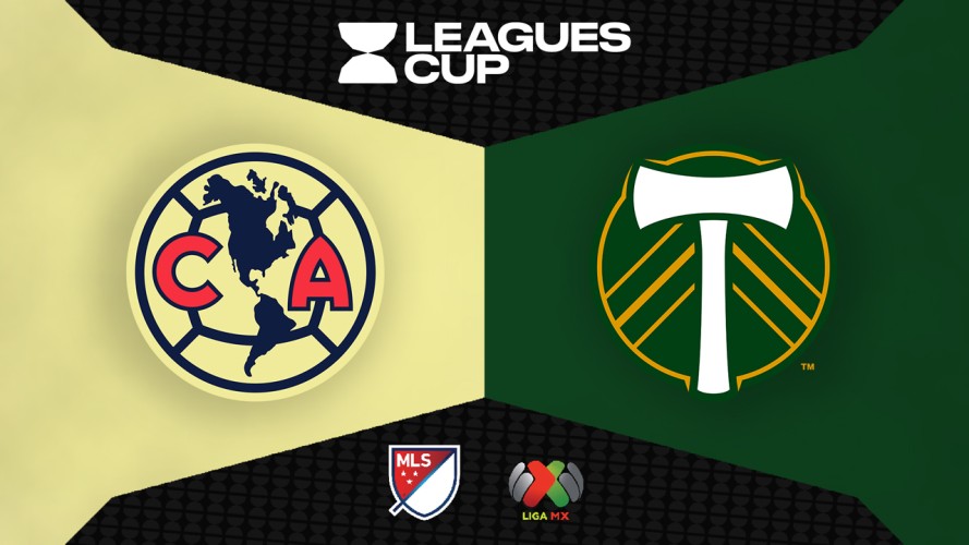 América vs Portland Timbers event artwork