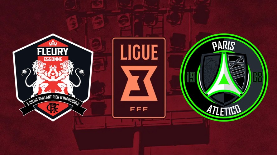 Fleury vs Paris 13 Atletico event artwork