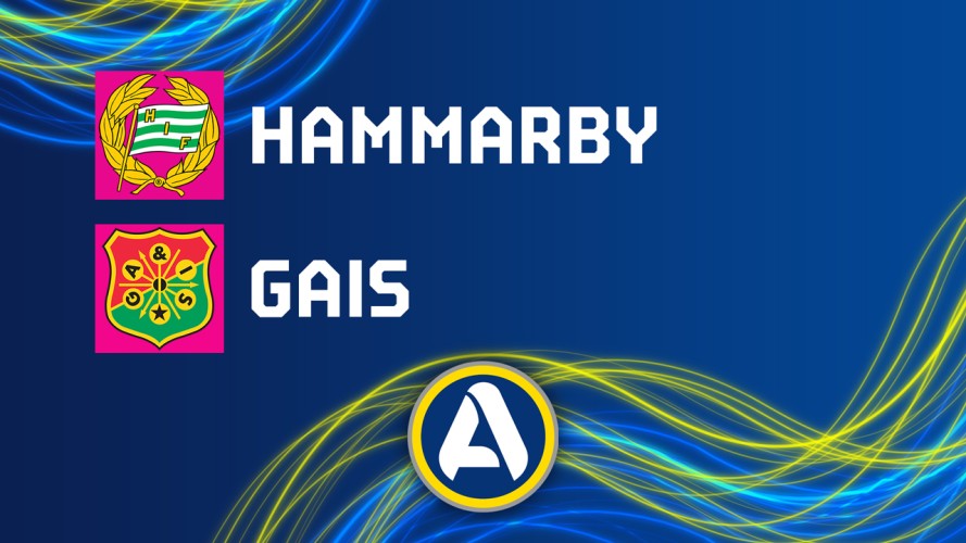 Hammarby vs GAIS event artwork