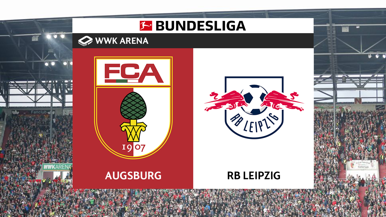 Kamp for FC Augsburg vs RB Leipzig