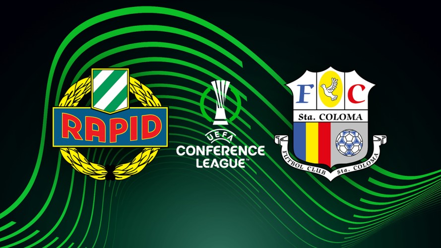 Rapid Vienna vs FC Santa Coloma event artwork