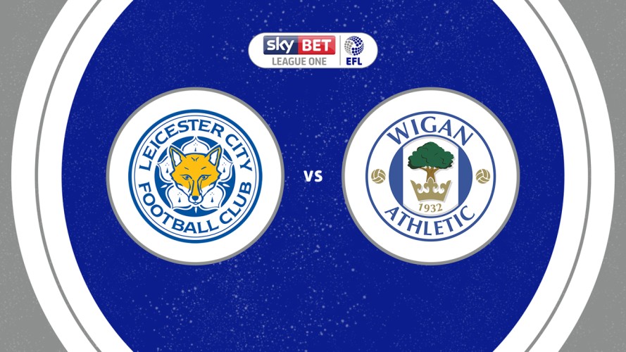 Leicester City vs Wigan Athletic event artwork