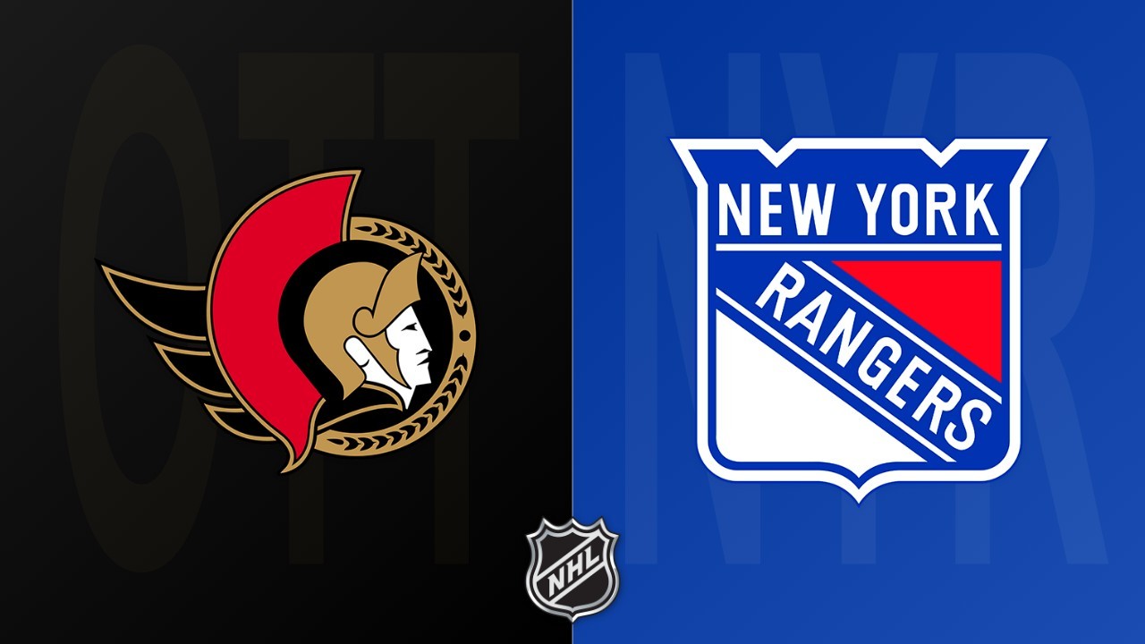 New York Rangers vs Ottawa Senators