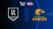 Port Adelaide Power Women vs West Coast Eagles Women thumbnail artwork