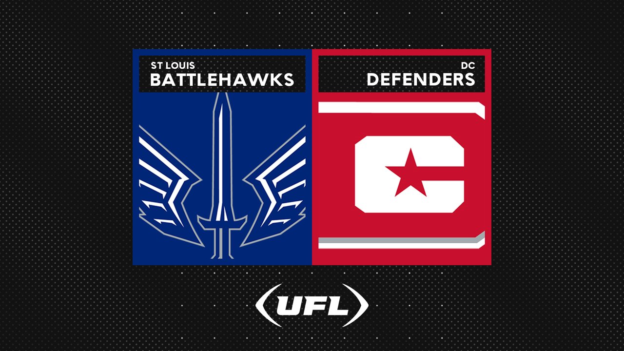 St Louis BattleHawks vs DC Defenders