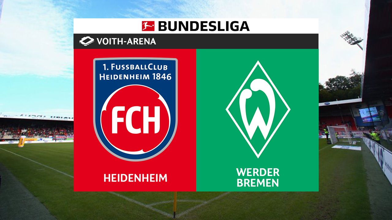 Kamp for FC Heidenheim vs Werder Bremen