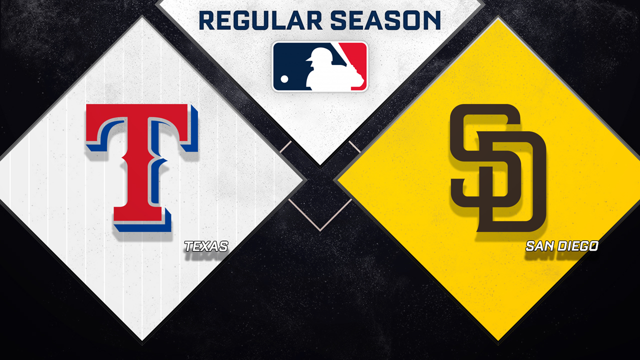 Texas Rangers vs San Diego Padres