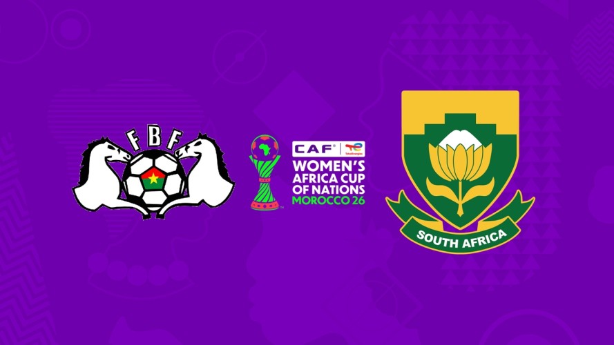 Burkina Faso Women vs South Africa Women event artwork