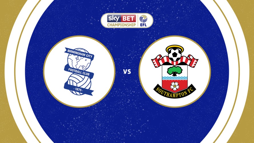 Birmingham City vs Southampton event artwork