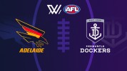 Adelaide Crows Women vs Fremantle Dockers Women thumbnail artwork