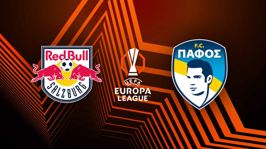 Red Bull Salzburg vs Pafos event artwork