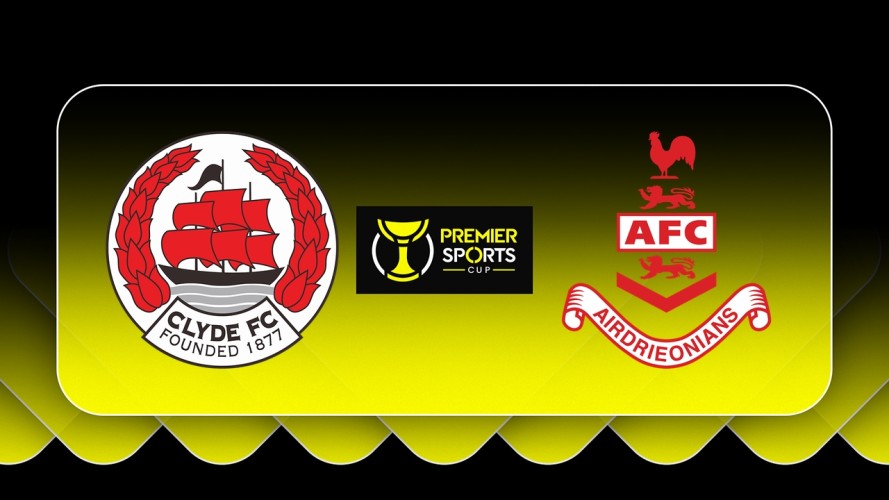 Clyde vs Airdrieonians event artwork
