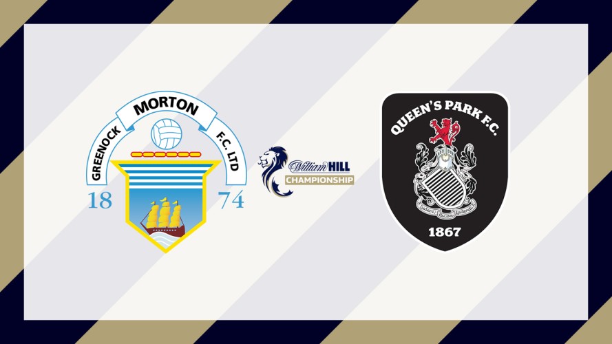 Greenock Morton vs Queen's Park event artwork