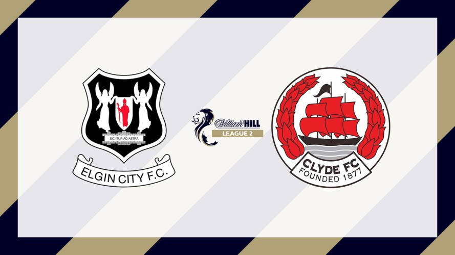 Elgin City vs Clyde event artwork