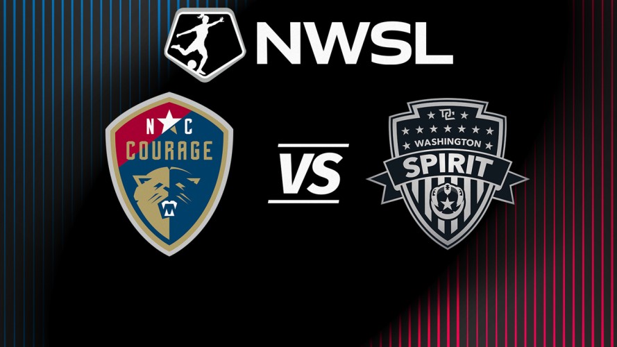North Carolina Courage vs Washington Spirit event artwork