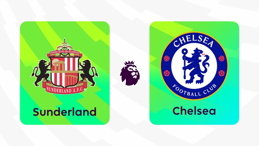 Sunderland vs Chelsea event artwork