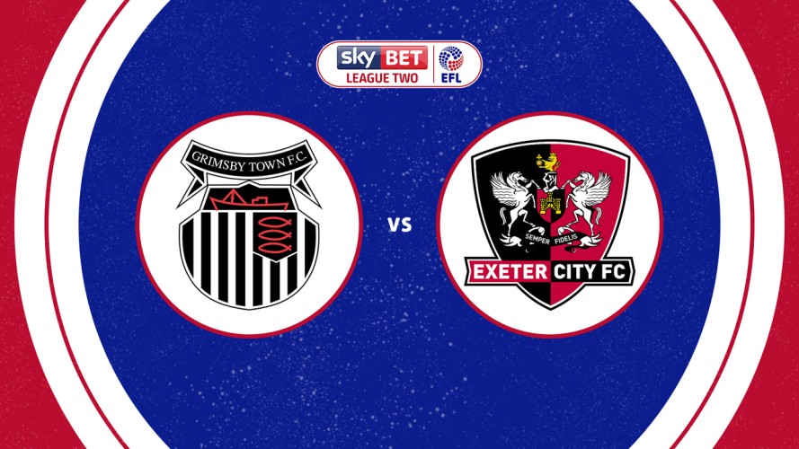 Grimsby Town vs Exeter City event artwork