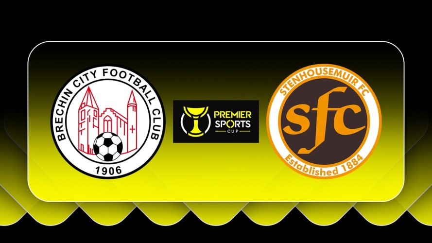 Brechin City vs Stenhousemuir event artwork