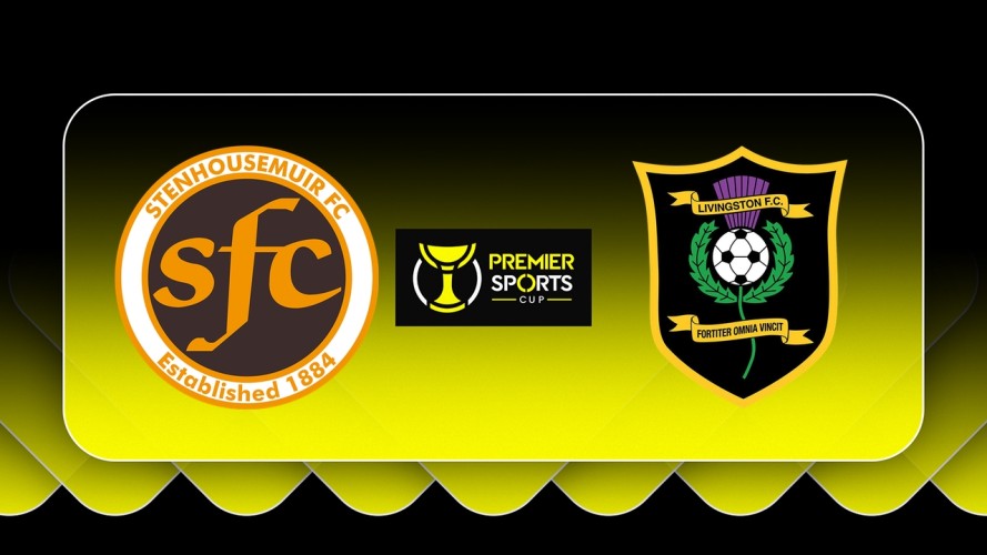 Stenhousemuir vs Livingston event artwork