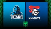 Gold Coast Titans vs Newcastle Knights thumbnail artwork