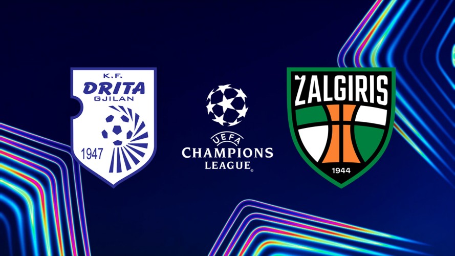 Drita vs Kauno Žalgiris event artwork