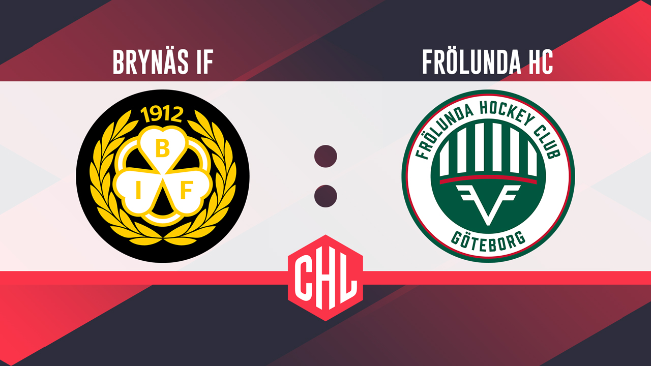Brynäs IF vs Frölunda HC
