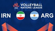 Iran Volleyball vs Argentina Volleyball thumbnail artwork
