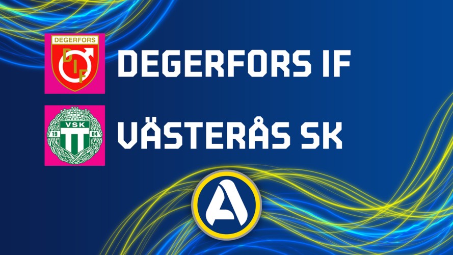 Degerfors vs Västerås event artwork