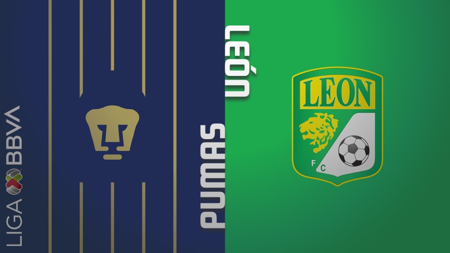 Pumas UNAM vs León event artwork