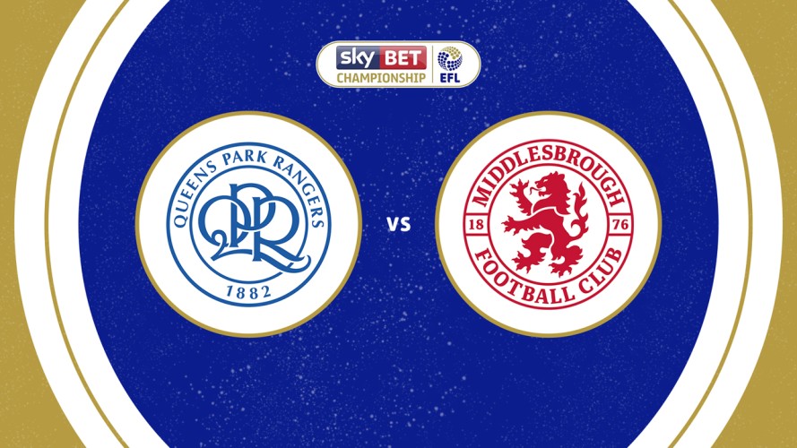 Queens Park Rangers vs Middlesbrough event artwork