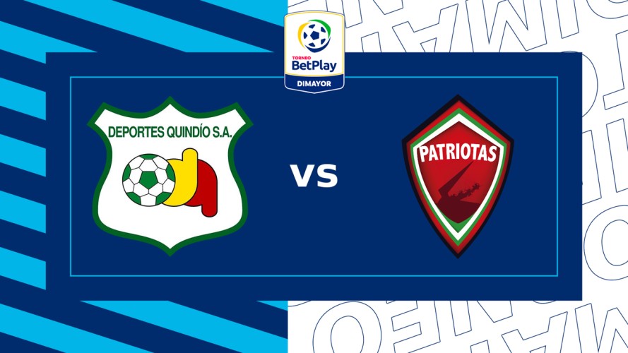 Deportes Quindío vs Patriotas Boyacá event artwork