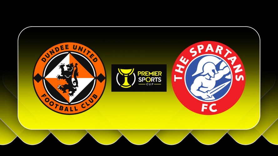 Dundee United vs The Spartans event artwork