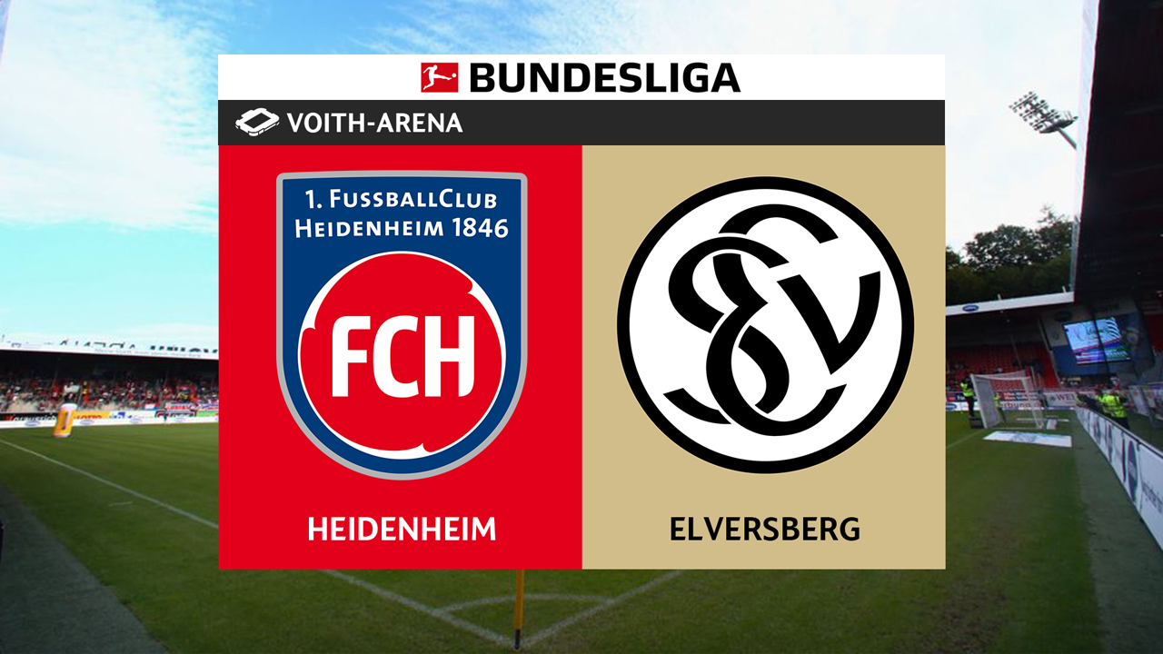 Kamp for FC Heidenheim vs Elversberg