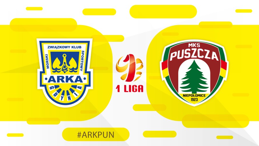 Arka Gdynia vs Puszcza Niepołomice event artwork