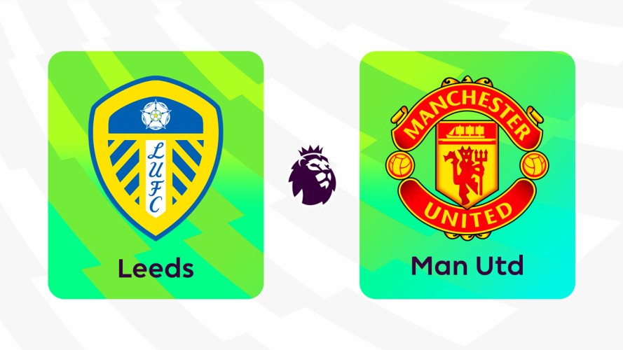 Leeds vs Manchester United event artwork