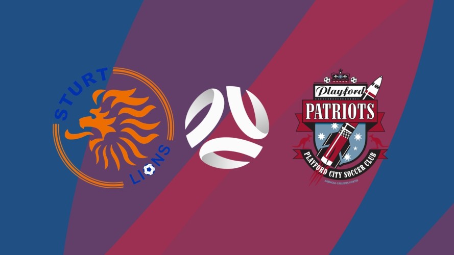 Sturt Lions vs Playford City Patriots event artwork