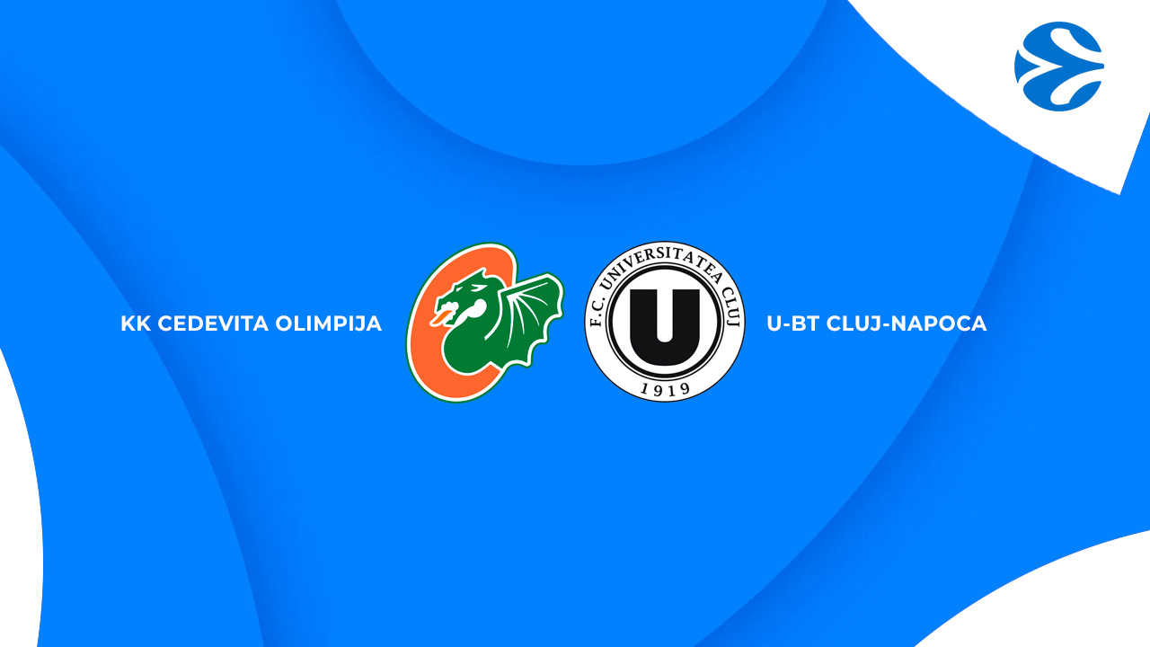 KK Cedevita Olimpija vs U-BT Cluj-Napoca