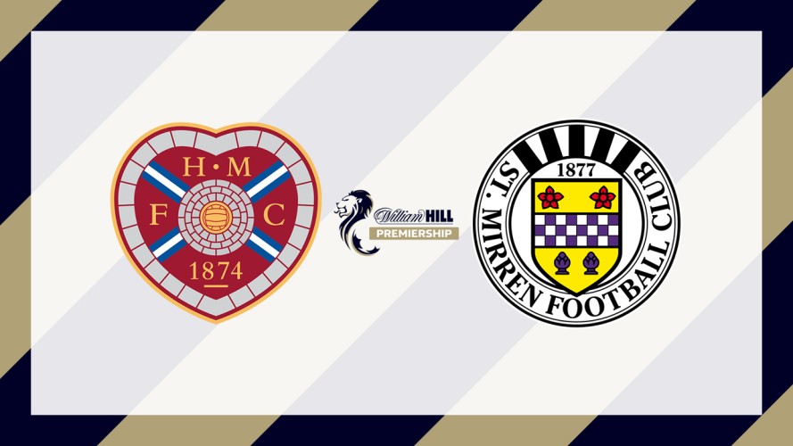 Heart of Midlothian vs St Mirren event artwork