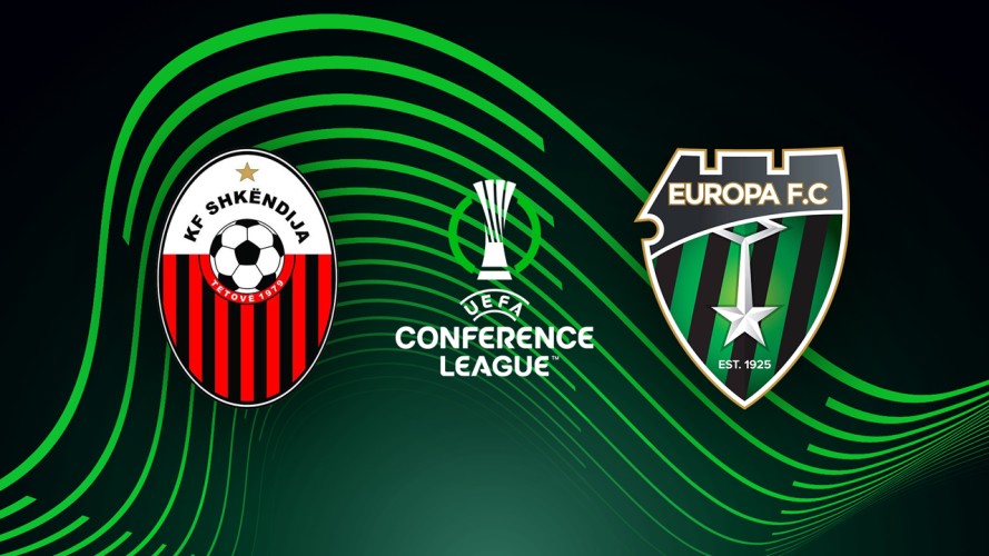 Shkëndija vs Europa FC event artwork