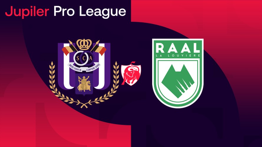 Anderlecht vs RAAL La Louvière event artwork