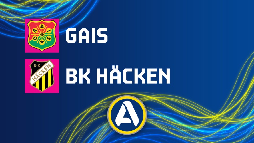 GAIS vs Häcken event artwork