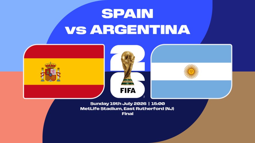 Spain vs Argentina event artwork