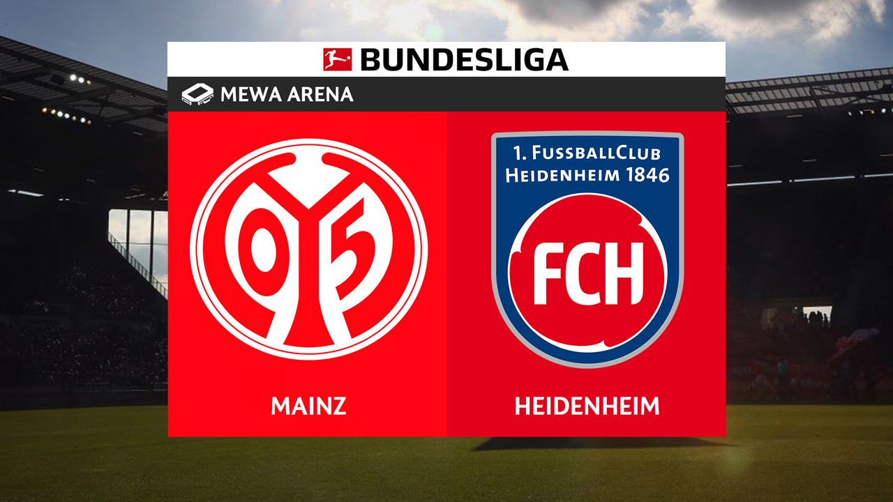 Kamp for Mainz vs FC Heidenheim