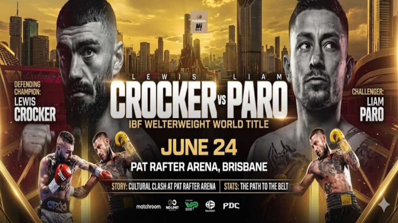 Lewis Crocker vs Liam Paro