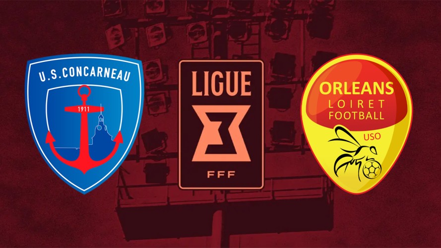 Concarneau vs Orléans event artwork
