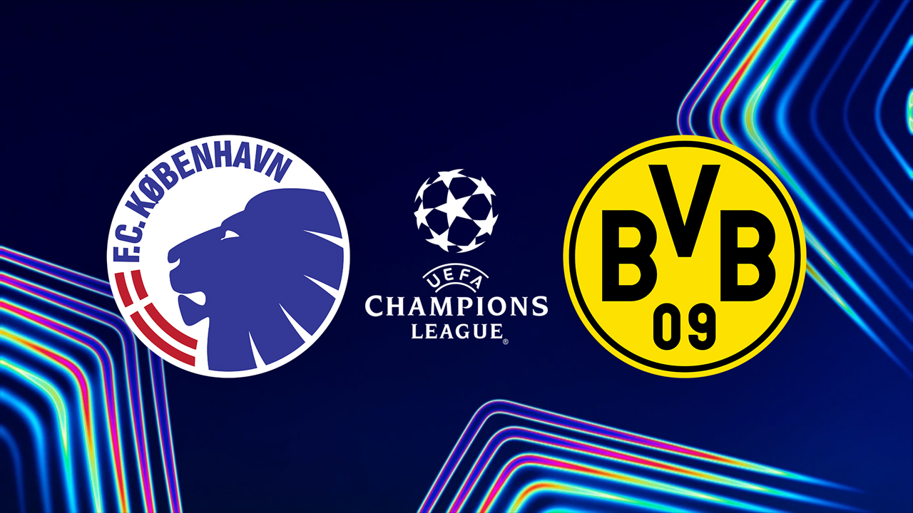 Kamp for FC København vs Borussia Dortmund