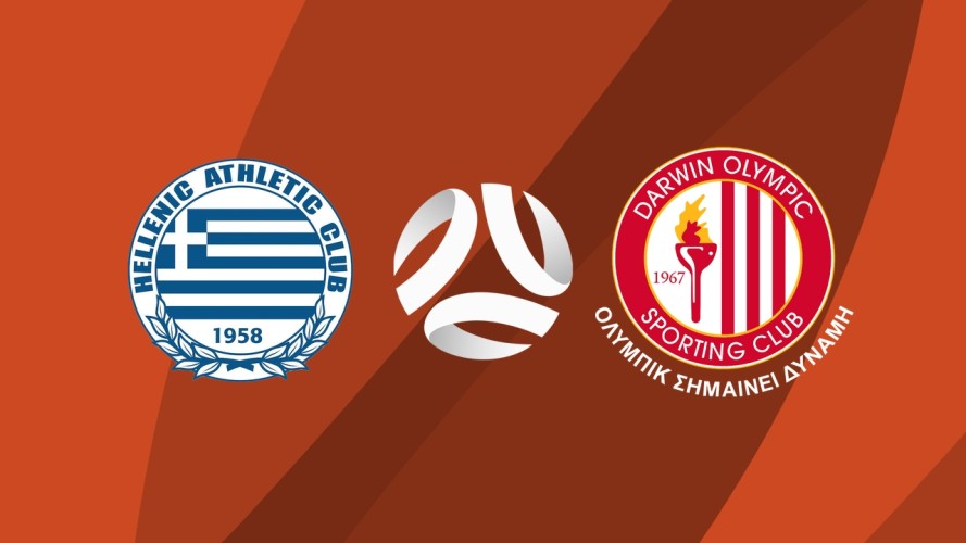 Hellenic Athletic vs Darwin Olympic event artwork
