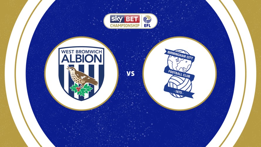 West Bromwich Albion vs Birmingham City event artwork