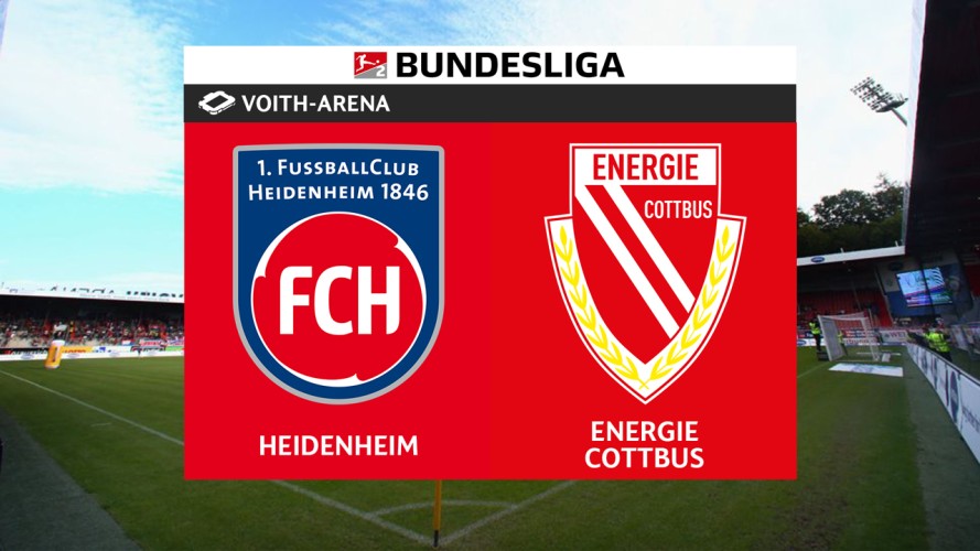 Heidenheim vs Energie Cottbus event artwork