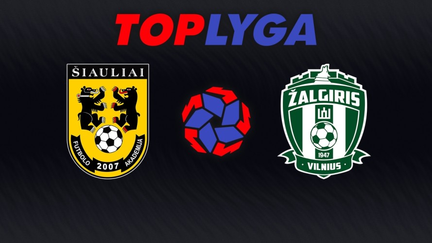 Šiauliai vs Žalgiris Vilnius event artwork